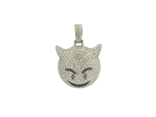 Load image into Gallery viewer, Playful Diamond Devil Pendant