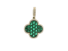 Load image into Gallery viewer, Emerald Gemstone Pendant