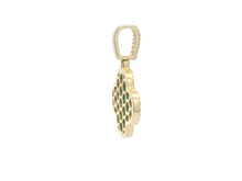 Load image into Gallery viewer, Emerald Gemstone Pendant