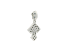 Load image into Gallery viewer, Sapphire Cross Pendant