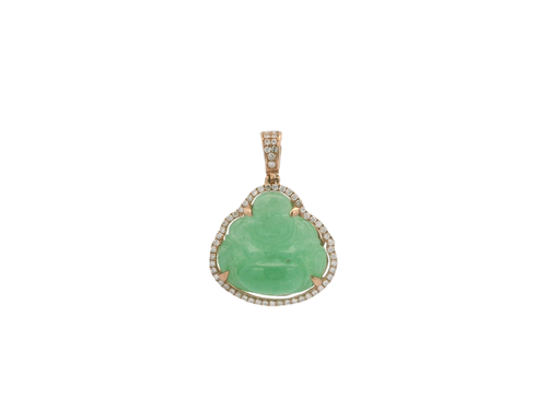 Jade Buddha Pendant