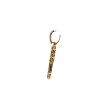 Load image into Gallery viewer, Diamond-Accented Gold Cross Pendant
