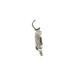 White Gold Pendant with Round Brilliant Cut Diamond