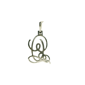 White Gold Pendant with Round Brilliant Cut Diamonds