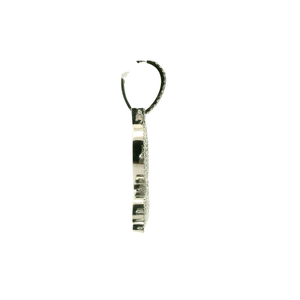 White Gold Pendant with Round Brilliant Cut Diamonds