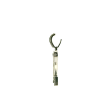 Load image into Gallery viewer, Baguette Diamond &#39;Z&#39; Initial White Gold Pendant