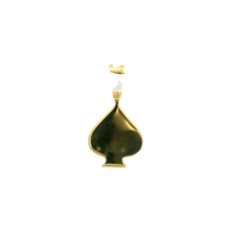 Load image into Gallery viewer, Yellow Gold Pendant with Round Brilliant Cut Diamonds