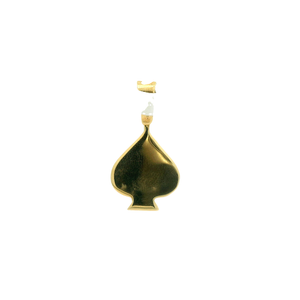 Yellow Gold Pendant with Round Brilliant Cut Diamonds