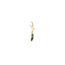 Load image into Gallery viewer, Yellow Gold Diamond &amp; Onyx Pendant