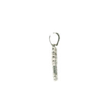 Load image into Gallery viewer, White Gold Diamond Cross Pendant