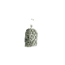 Load image into Gallery viewer, White Gold Diamond Jesus Head Pendant with Brilliant Round Cut Diamonds