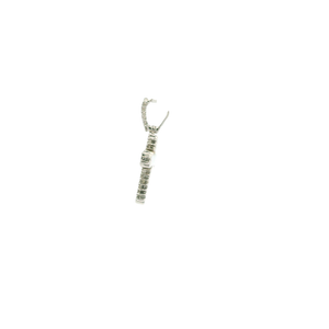 White Gold Diamond Cross Pendant