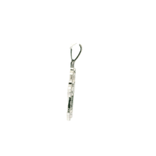 Load image into Gallery viewer, White Gold Cross Pendant with Round Brilliant Cut Diamonds