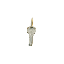 Load image into Gallery viewer, Yellow Gold Pendant with Princess Cut Diamond