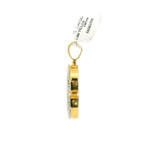 Load image into Gallery viewer, Yellow Gold Diamond Crescent Moon &amp; Star Pendant