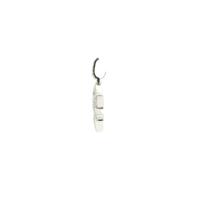White Gold Star of David Pendant with Round Brilliant Cut Diamonds