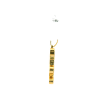 Load image into Gallery viewer, Yellow Gold Pendant with Round Brilliant Cut Diamonds