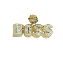 Load image into Gallery viewer, Yellow Gold Pendant with Round Brilliant Diamonds