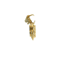 Load image into Gallery viewer, Yellow Gold Pendant with Round Brilliant Diamonds