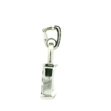 Load image into Gallery viewer, White Gold Pendant with Princess Cut Diamond