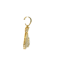 Load image into Gallery viewer, Yellow Gold Pendant with Round Brilliant Cut Diamonds