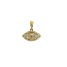 Load image into Gallery viewer, Yellow Gold Pendant with Round Brilliant Cut Diamonds