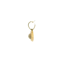 Load image into Gallery viewer, Yellow Gold Pendant with Round Brilliant Cut Diamonds