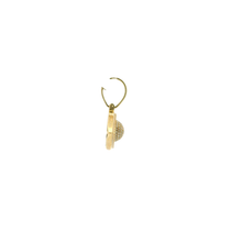 Load image into Gallery viewer, Yellow Gold Pendant with Round Brilliant Cut Diamonds