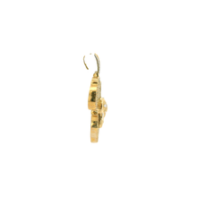 Load image into Gallery viewer, Yellow Gold Africa Pendant with Baguette-Cut Diamonds