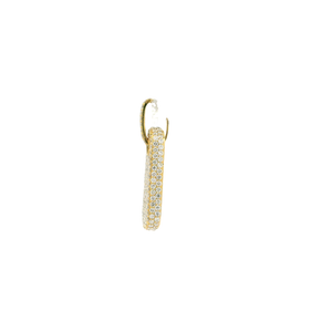 Yellow Gold Pendant with Round Brilliant Cut Diamonds