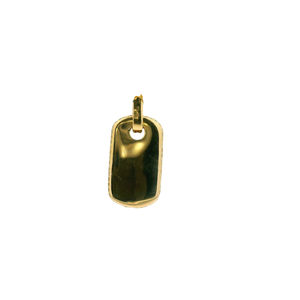 Yellow Gold Pendant with Round Brilliant Cut Diamonds