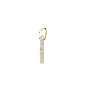 Yellow Gold Pendant with Round Brilliant Cut Diamonds