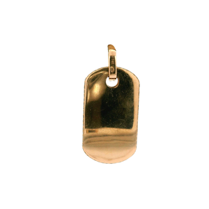 Yellow Gold Pendant with Round Brilliant Cut Diamonds