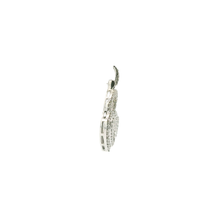 Load image into Gallery viewer, White Gold Diamond Heart Pendant
