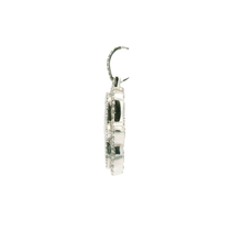 Load image into Gallery viewer, White Gold Hamsa Pendant with Round Brilliant Cut Diamonds