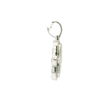 Load image into Gallery viewer, White Gold Hamsa Pendant with Round Brilliant Cut Diamonds