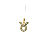 Load image into Gallery viewer, Yellow Gold Pendant with Baguette-Cut Diamonds
