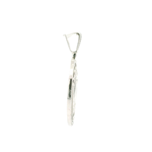 Load image into Gallery viewer, White Gold Crown Pendant with Round Brilliant Diamonds