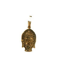Load image into Gallery viewer, Yellow Gold Pendant with Round Brilliant Cut Diamonds