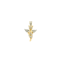 Load image into Gallery viewer, Yellow Gold Pendant with Round Cut Diamonds