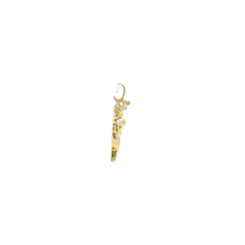 Load image into Gallery viewer, Yellow Gold Pendant with Round Cut Diamonds