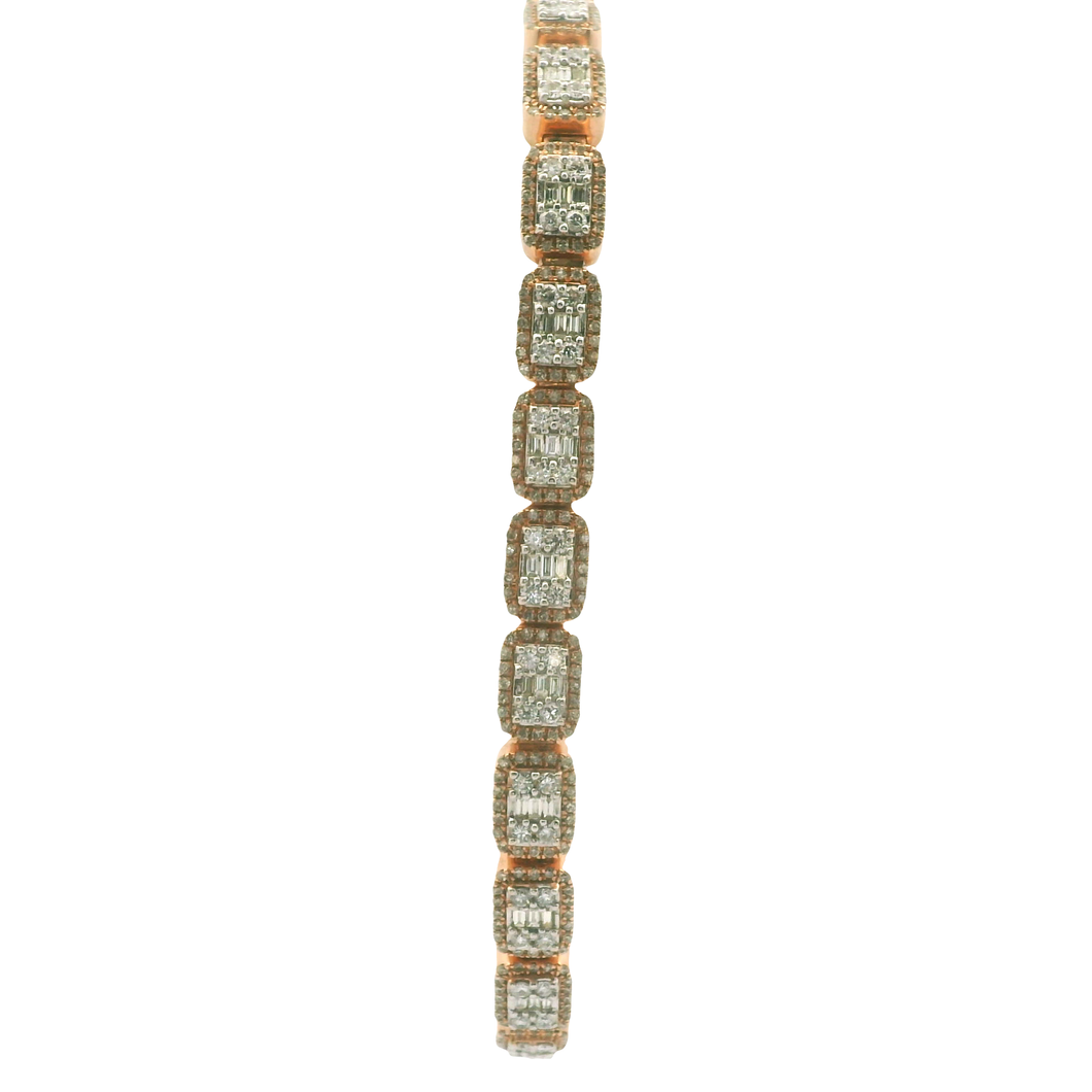 Gold Tennis Bracelet