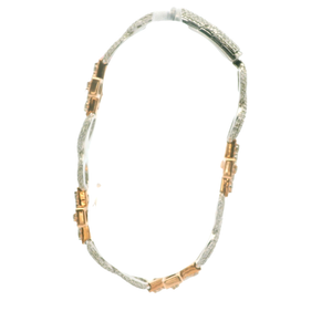 White Gold Bracelet with Round Cut Diamonds