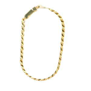 Yellow Gold Bracelet with Brilliant-Cut Diamonds