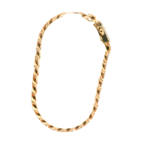 Yellow Gold Bracelet with Round Brilliant Diamonds