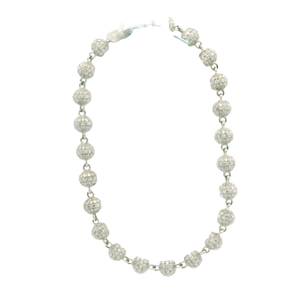 Elegant Silver Beaded Bracelet