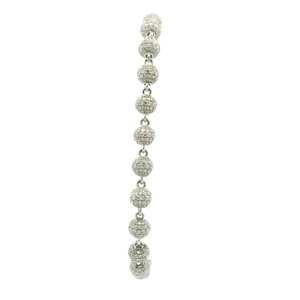Elegant Silver Beaded Bracelet