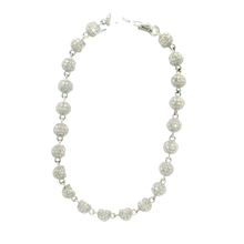 Load image into Gallery viewer, Elegant Silver Beaded Bracelet