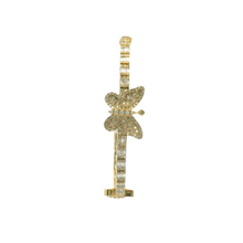Load image into Gallery viewer, Yellow Gold Tennis Bracelet with Round Cut Diamonds