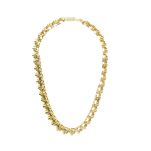 Yellow Gold Tennis Bracelet with Round Brilliant Cut Diamonds